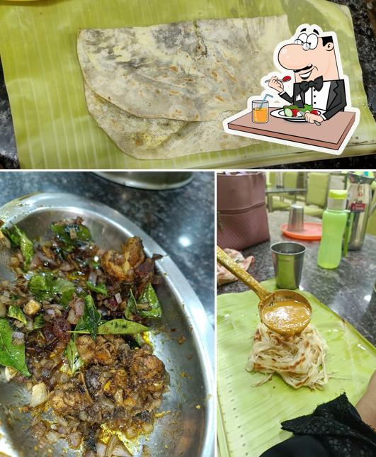 Food at Madurai bun parotta kadai
