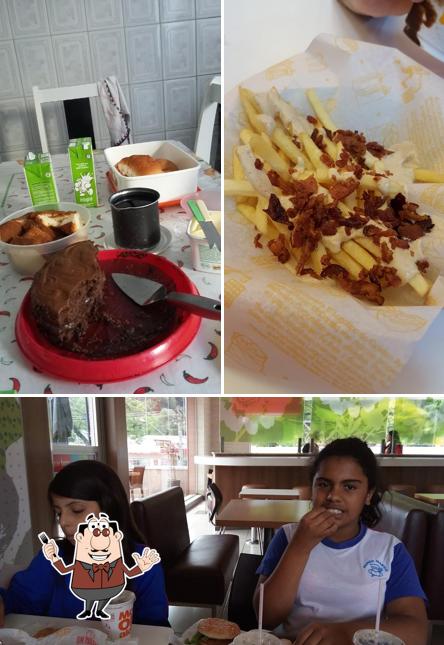 O McDonald's se destaca pelo comida e interior