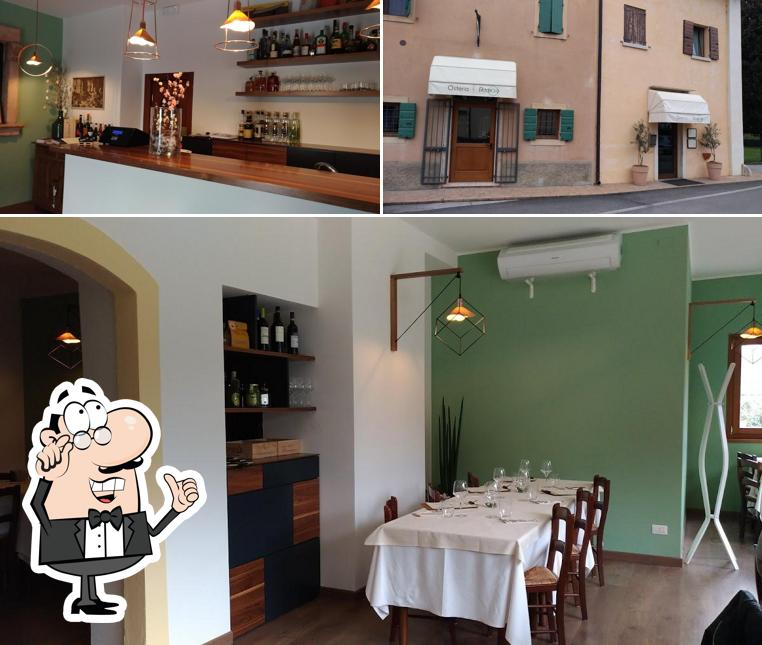 Dai un'occhiata agli interni di Osteria al Ritorno