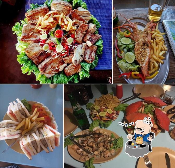 Food at Rainbow Bar & Restaurant