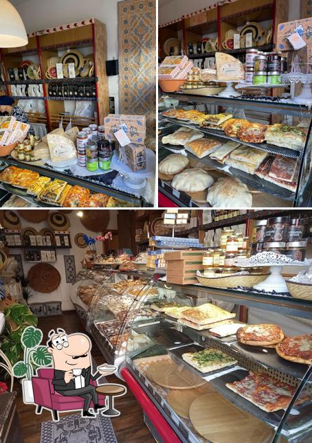 Gli interni di Antico Forno Cagliari