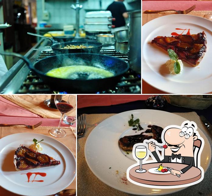 Cibo al Auberge de Choully