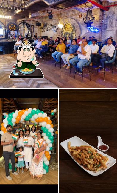 The photo of food and exterior at Kingsman Experience