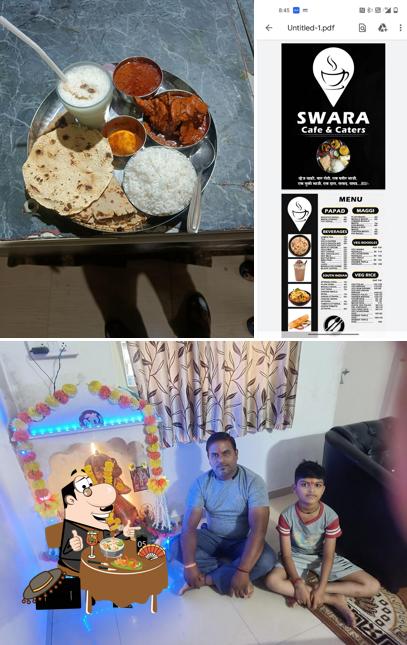 Food at Swara cafe
