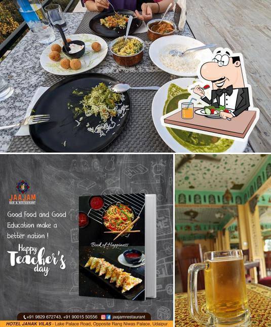 Food at Jaajam Restaurant