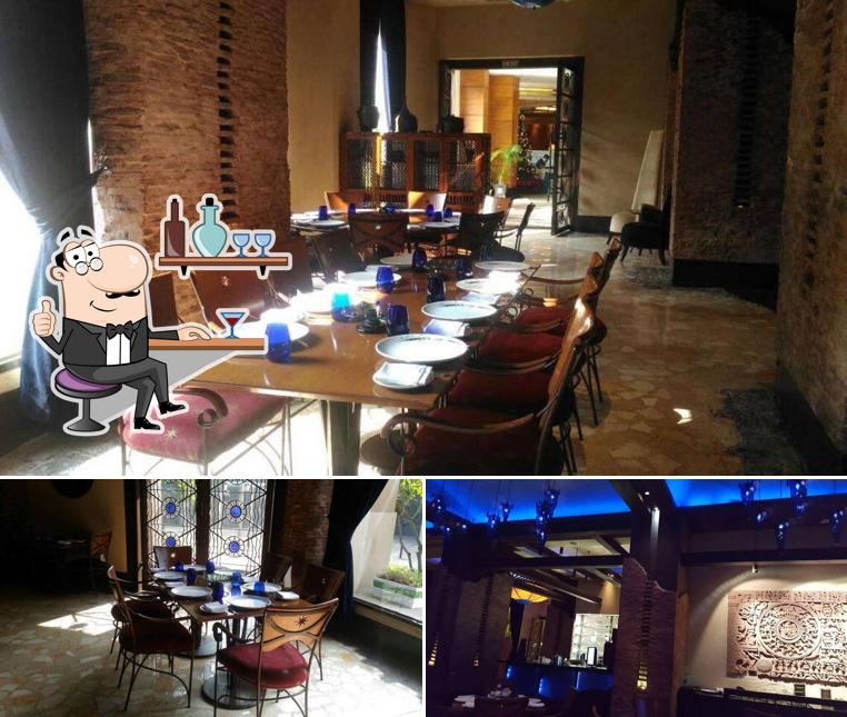 The picture of The Great Kabab Factory - Radisson Blu Plaza’s interior and exterior