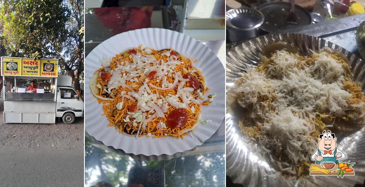 Spaghetti bolognese at Akshar Alu puri and Khavsa