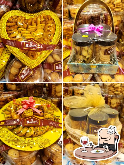 Food at Bakewell bakers