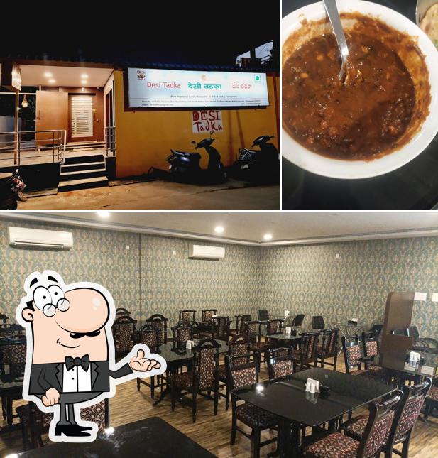 Check out how Desi Tadka - Pure Vegetarian North Indian Restaurant looks inside