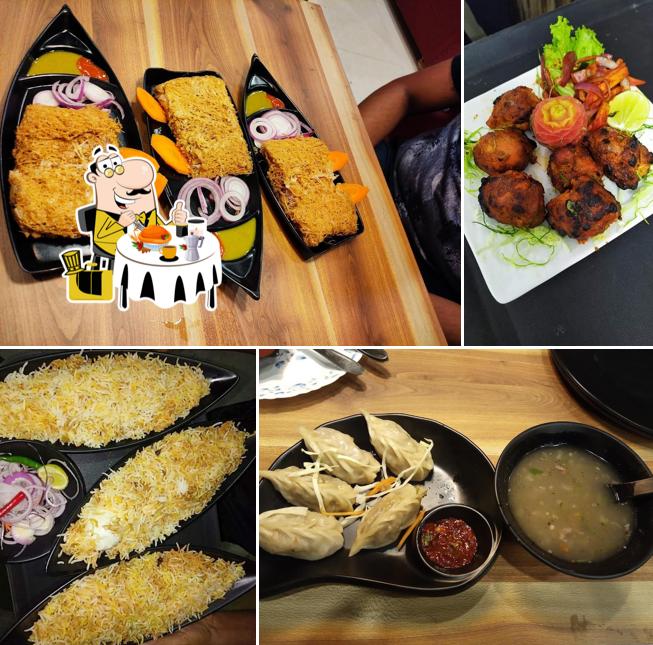 Food at Evergreen Cafe and Restaurent