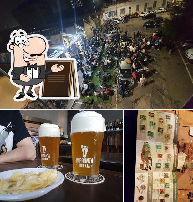 Goditi la vista dall'area esterna di Impronta Birraia - Birreria Artigianale - Pub Milano