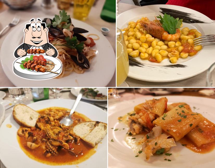 Platti al La Locanda del Porto