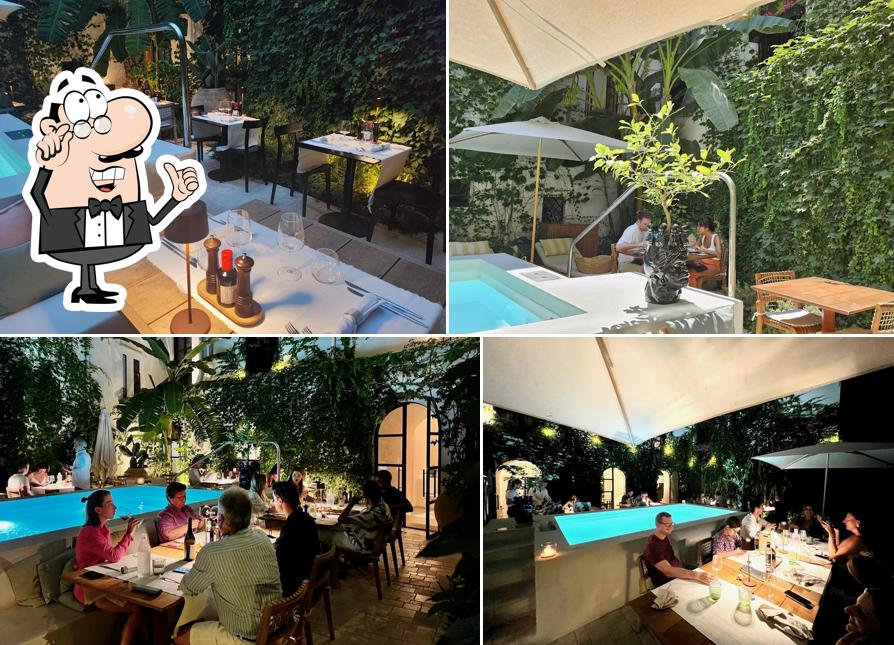 Dai un'occhiata agli interni di Lumia Restaurant