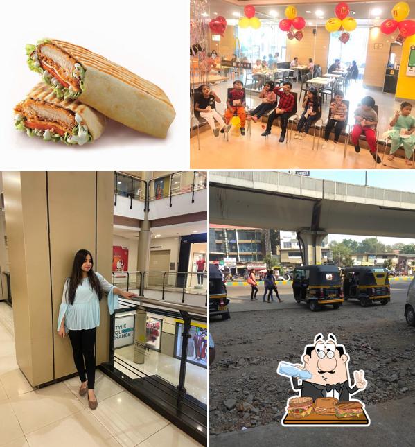 Have a sandwich at McDonald's