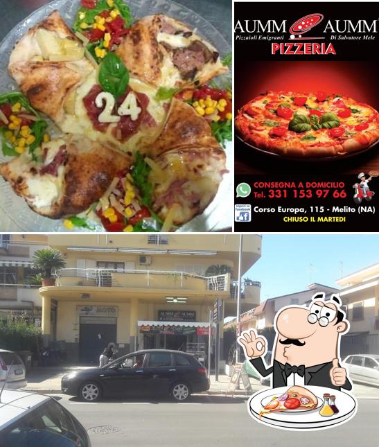 A Pizzeria Aumm Aumm, puoi assaggiare una bella pizza