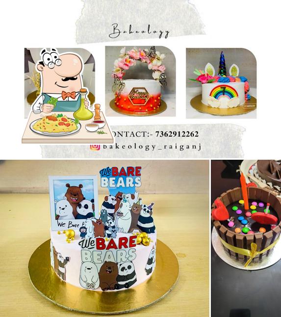 Food at Bakeology (Surovita's Homemade Cake)