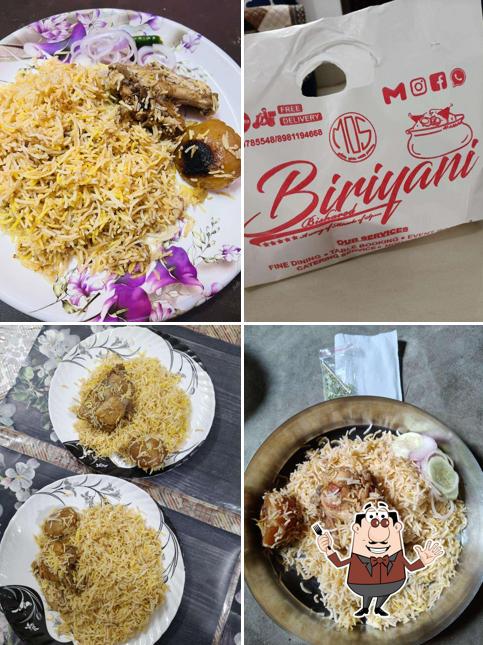 Food at Biryani Bisharod