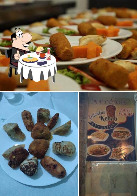 Piatto di formaggi al Daniel & Kebab Ceylon Fast Food Rosticeria Indiana