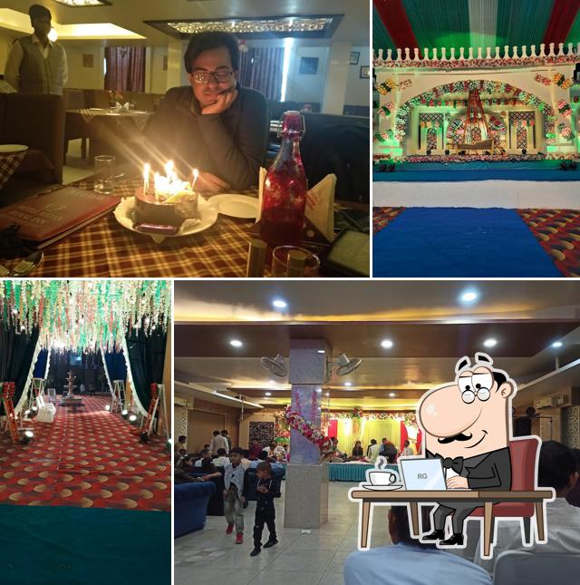 The interior of Hotel Ratan Royal Inn