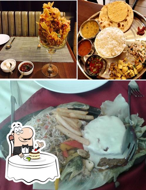 Shakti Palace Restaurant serves a range of sweet dishes