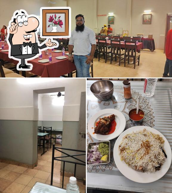 This is the photo depicting interior and beverage at Zuber Biryaniwala- Kaktives