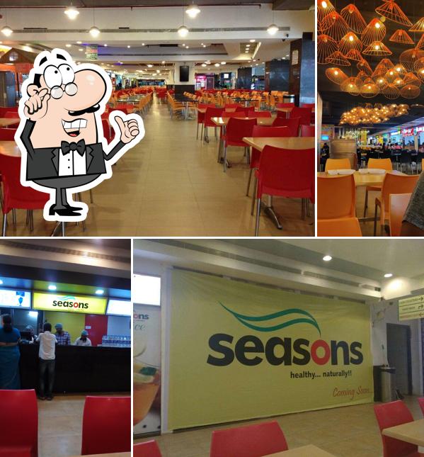 The interior of Seasons