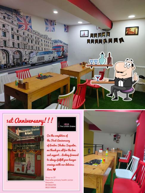 Check out how London shakes and cafe , Sanquelim GOA looks inside