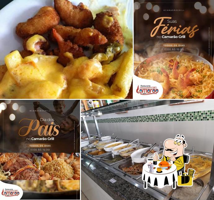 Comida em Camarão Grill