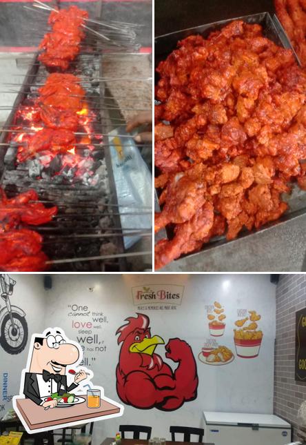 The restaurant's food and interior