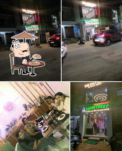 The exterior of Jamstreet Cafe & Restaurant