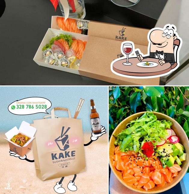 Kake Sushi si caratterizza per la cibo e bevanda