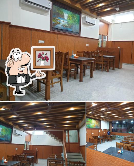 The interior of Lavanya Bakery and Restaurant