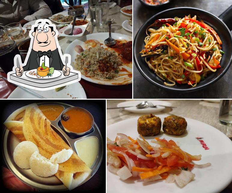 Meals at Mirchi Restaurant