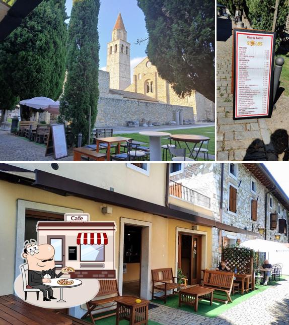 La parte esterna è una caratteristica importante di Pizza e Sapori Soles