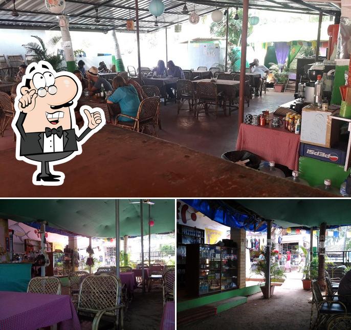 The interior of Maya Bar & Restaurant