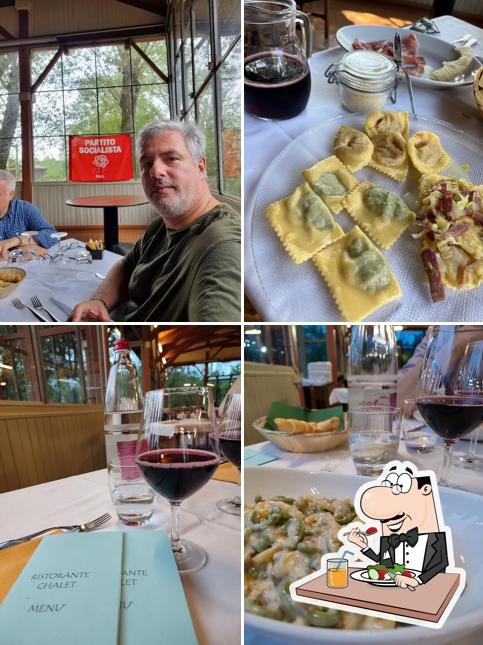 Cibo al Chalet Da Marzio