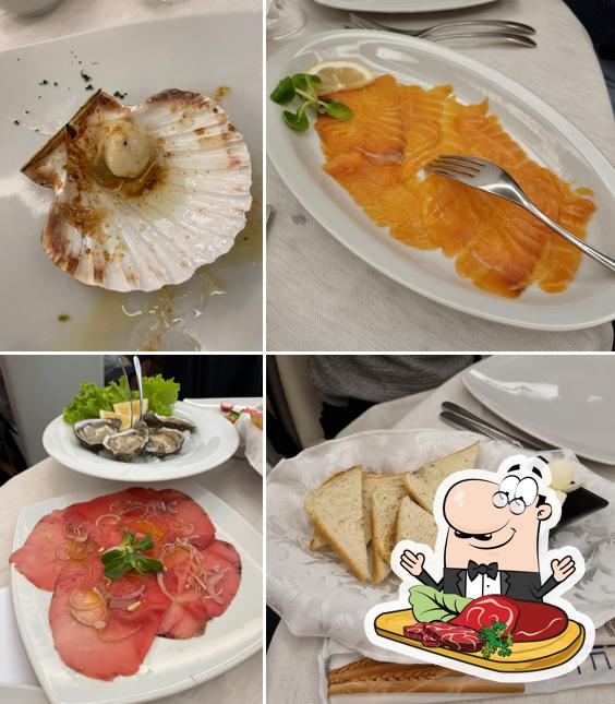 Carpaccio di manzo al Ristorante Castagnara