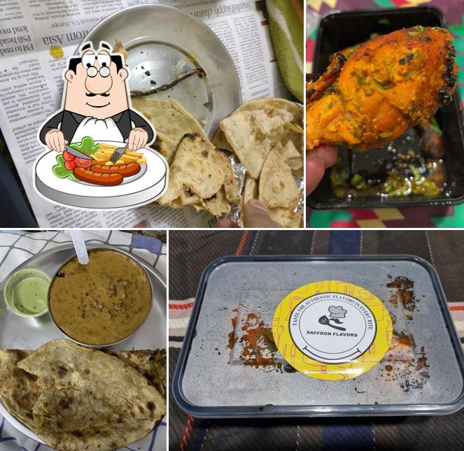 Food at Saffron Flavors