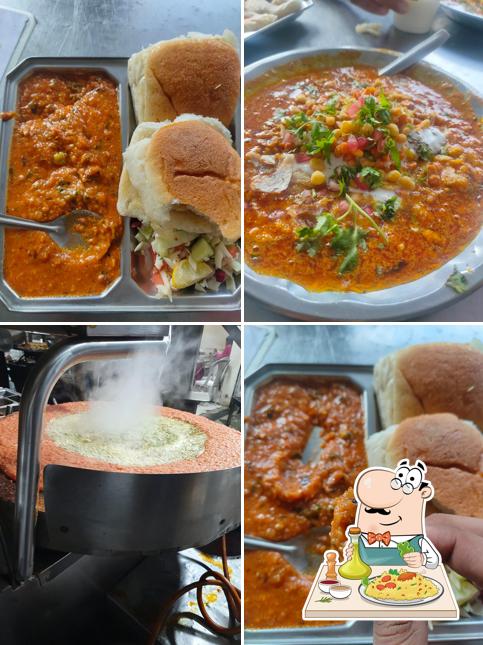 Food at Shreenathji Pavbhaji