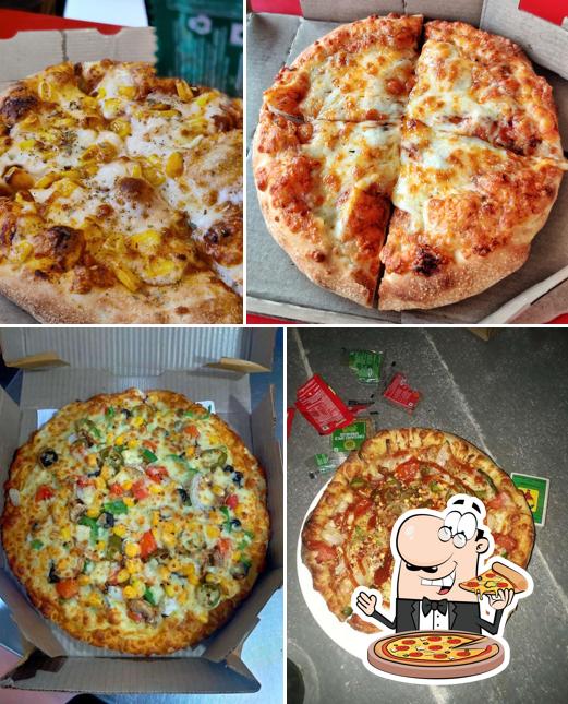 Order pizza at Rominus Pizza And Burger