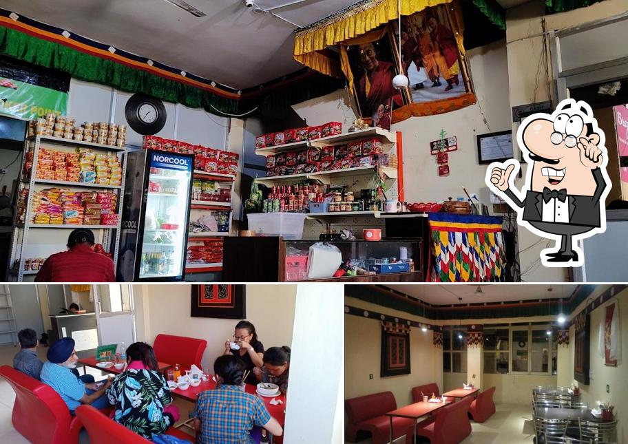 Take a seat at one of the tables at Tibet Kitchen