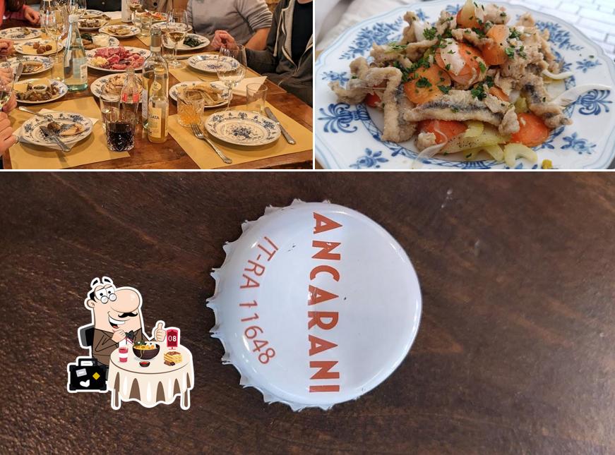 Platti al Osteria dalla Zabariona