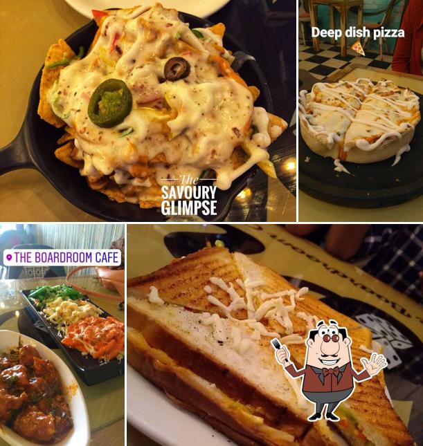 Food at The BoardRoom Cafe