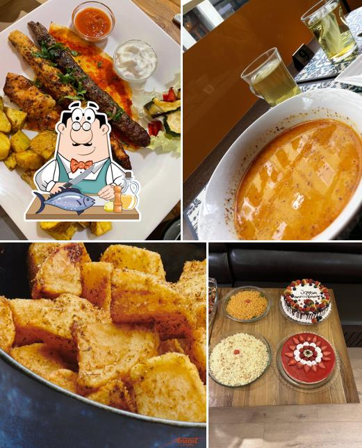 Salmone grigliato al Ararat Restaurant Fribourg Service Traiteur