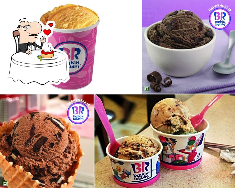 Baskin Robbins - Ice Cream Desserts provides a number of desserts