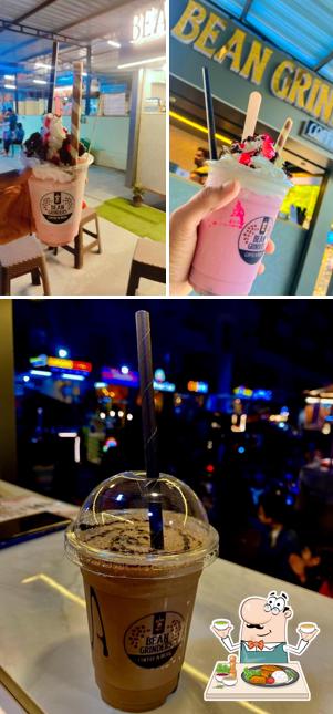 Ice cream at Bean Grinders