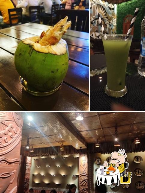The restaurant's food and interior
