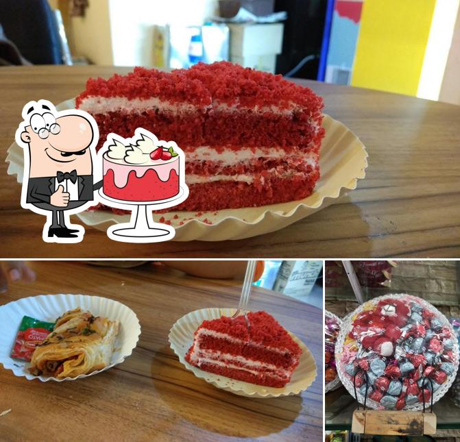Red velvet cake at Nuts and Cakes