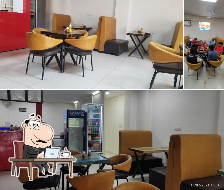 The interior of Pizza Delight