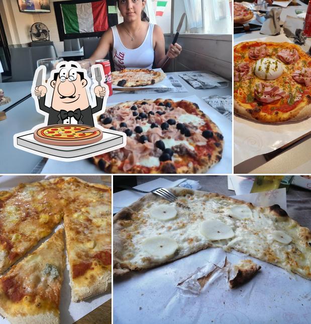 Scegli tra le svariate varianti di pizza
